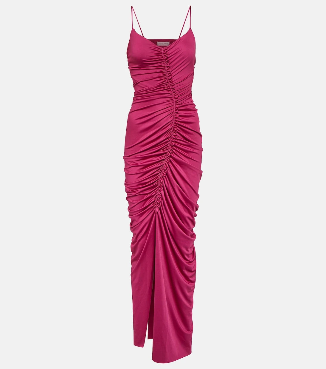 Victoria Beckham - Ruched jersey maxi dress