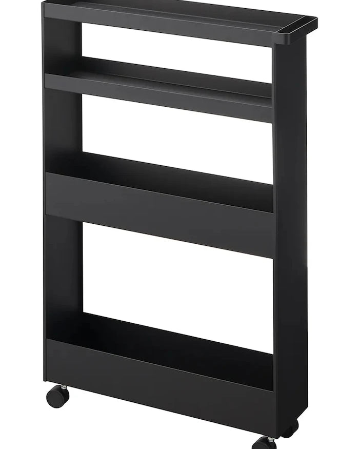 Yamazaki Tower Slim Tekerlekli Raf 13 x 48 x 80.5 cm