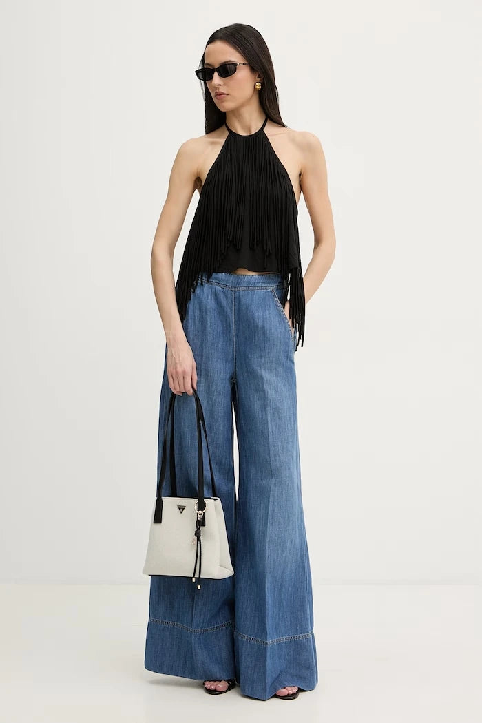 Pinko дънки wide leg дамски