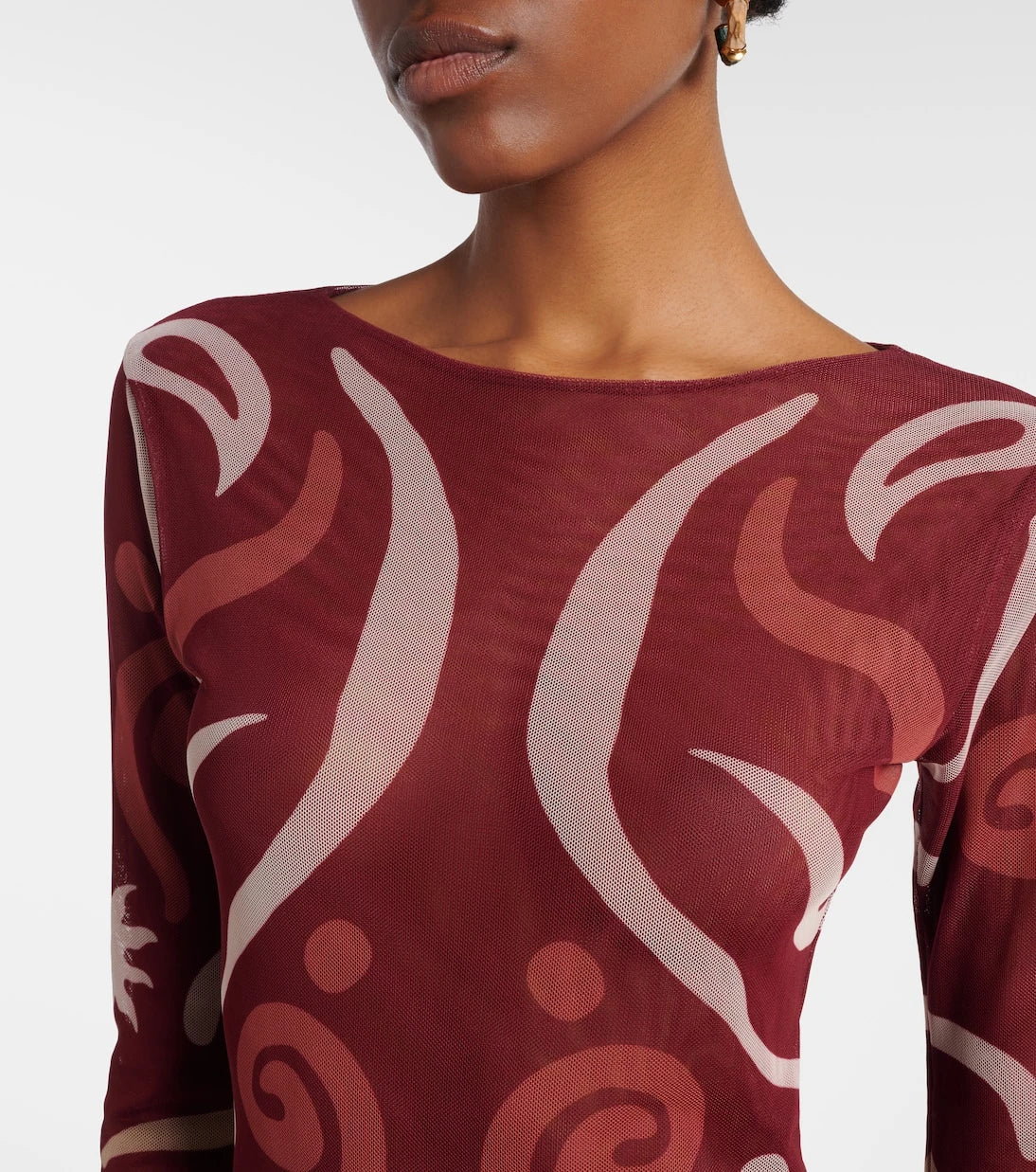Cala de la Cruz - Amay printed maxi dress