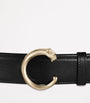 Cartier Black Leather Panthère de Cartier Belt (95cm)