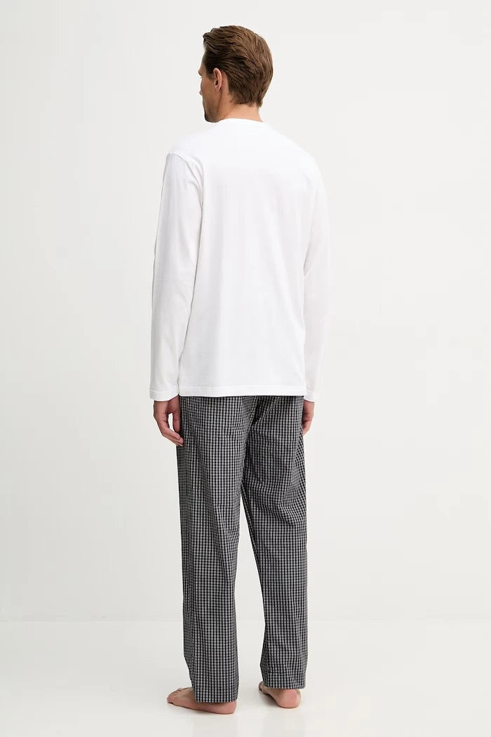 Calvin Klein Underwear iki parçalı erkek pamuklu pijama