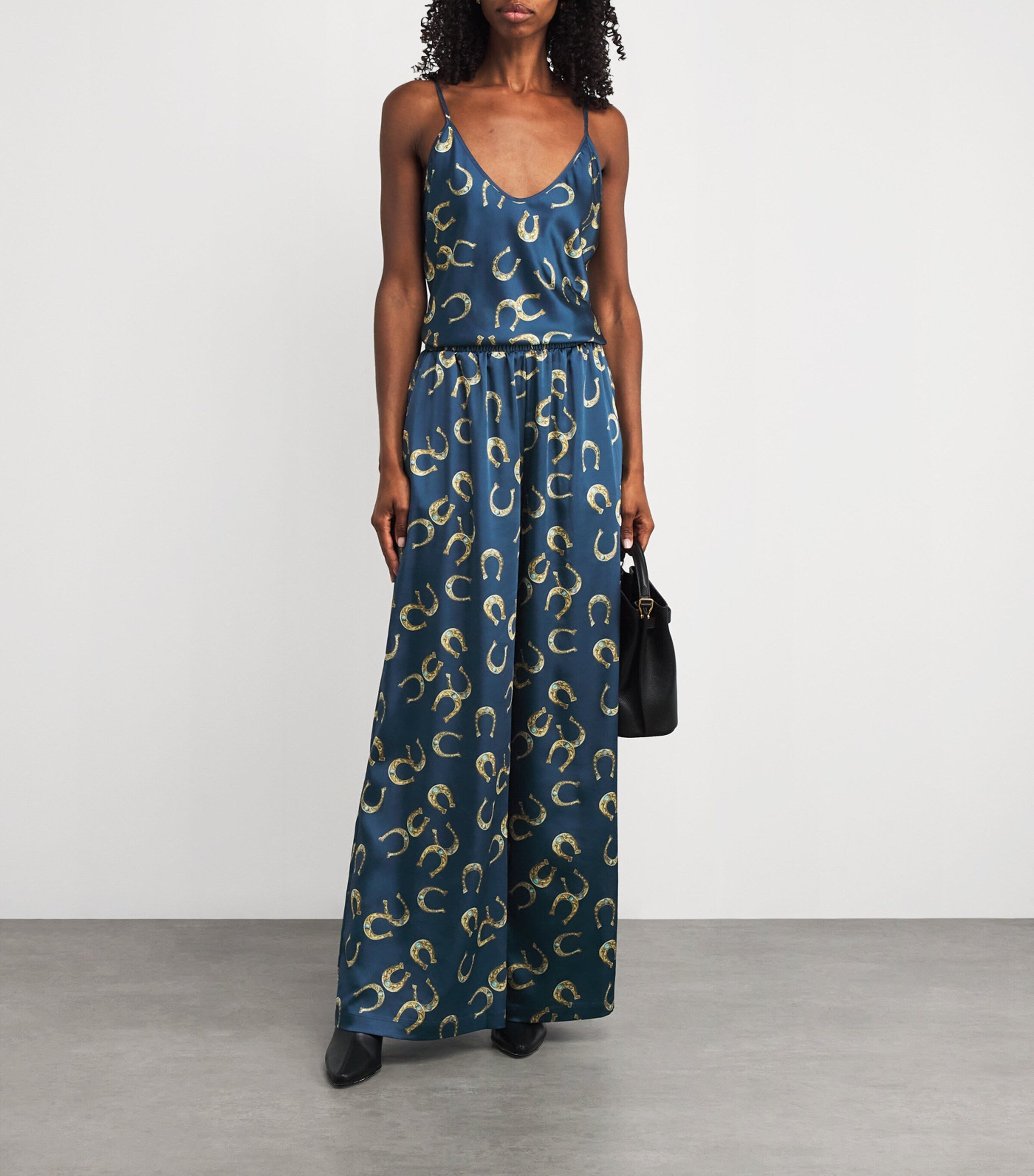 L'Agence Multi Satin Horseshoe Lexi Camisole