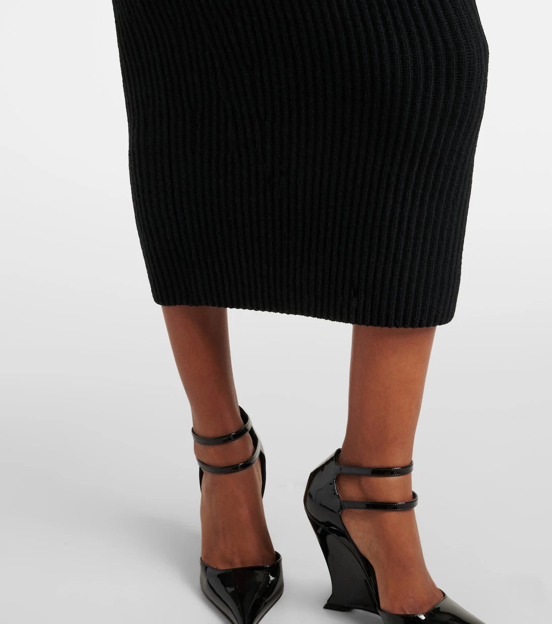 Sportmax - Arabba wool and cashmere midi dress