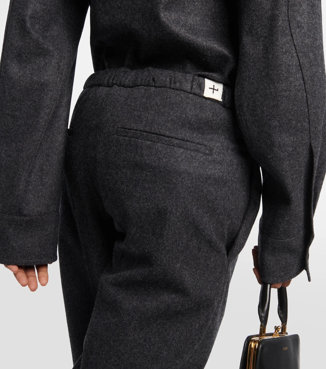 Jil Sander - Virgin wool straight pants
