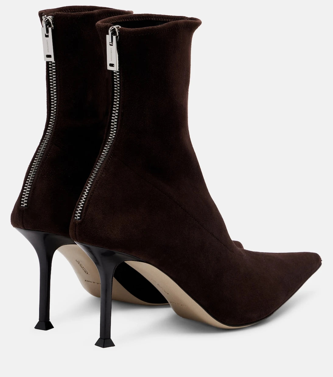 Christen - Helix 75 suede ankle boots