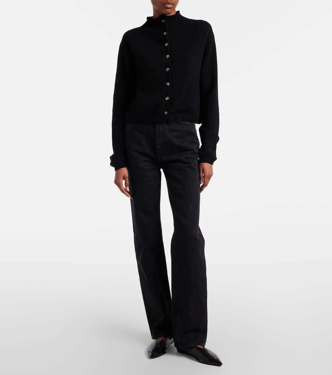 Khaite - Danielle high-rise straight jeans