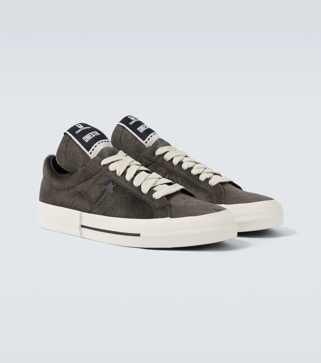 Rick Owens - x Converse calf hair sneakers
