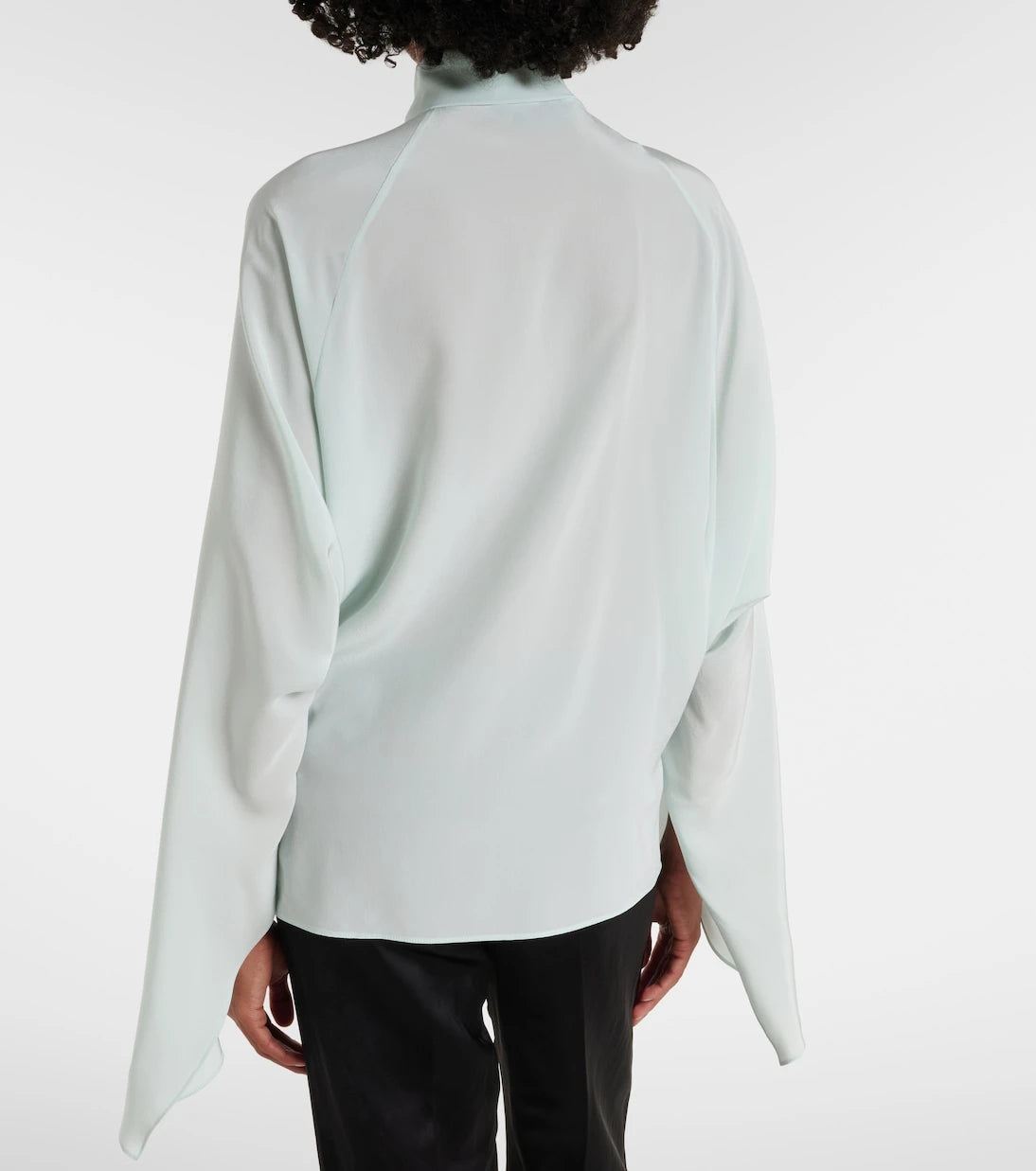 Stella McCartney - Tie-neck silk blouse