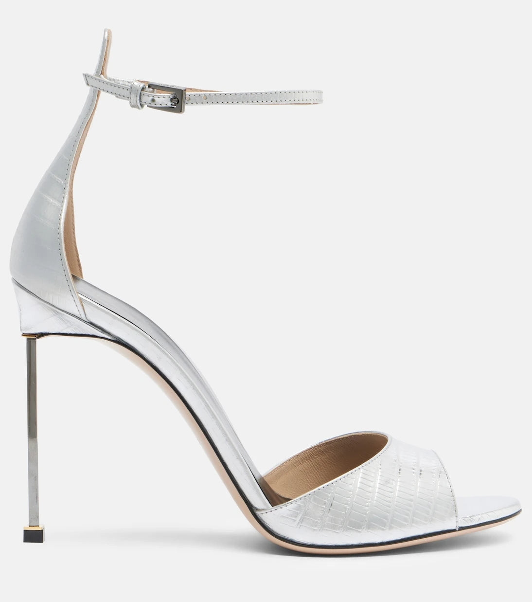 Tom Ford - Spire metallic leather sandals
