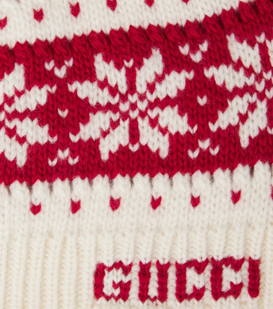 Gucci Kids - Logo wool jacquard beanie