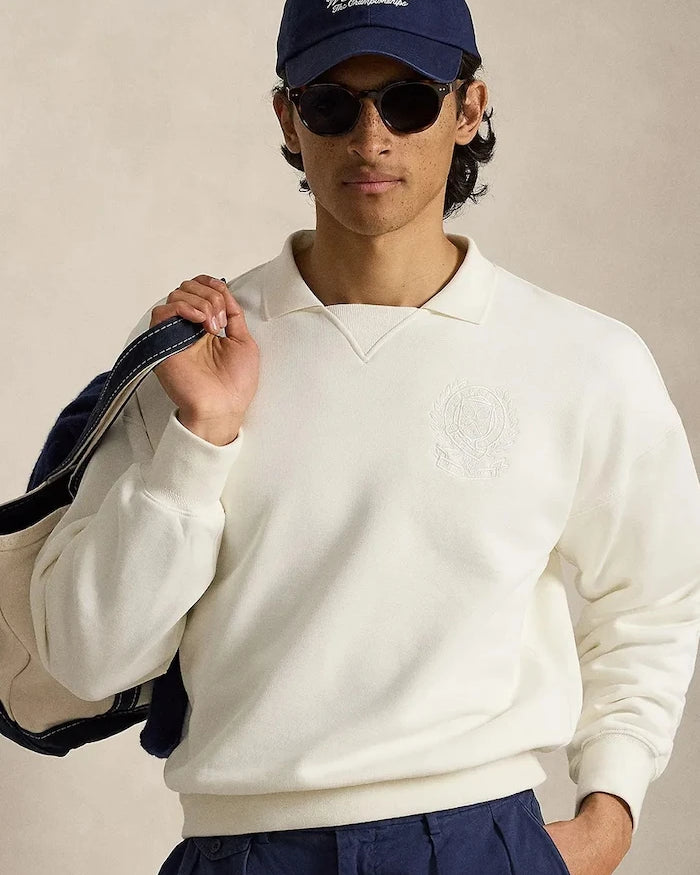 Polo Ralph Lauren erkek pamuklu sweatshirt Wimbledon