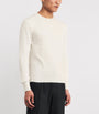 Isaia Beige Cashmere Crew-Neck Sweater