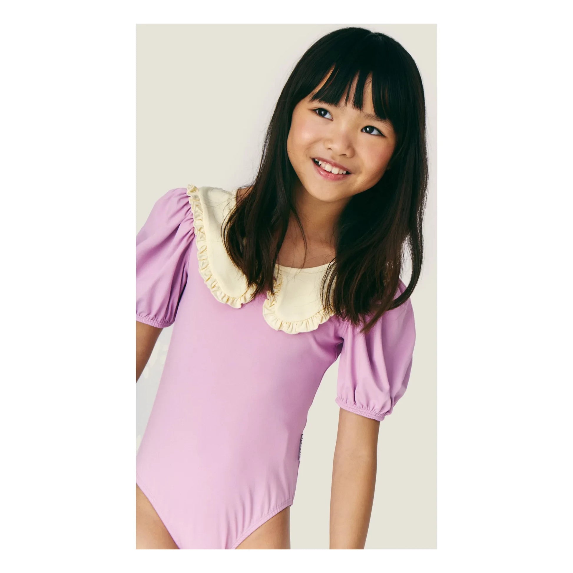 Mipounet - Daniela Claudine Collar Swimsuit  | Pink