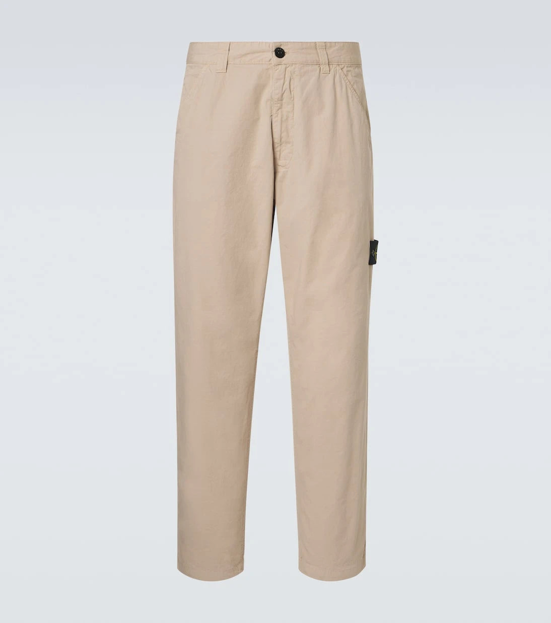 Stone Island - Pusula pamuklu düz pantolon