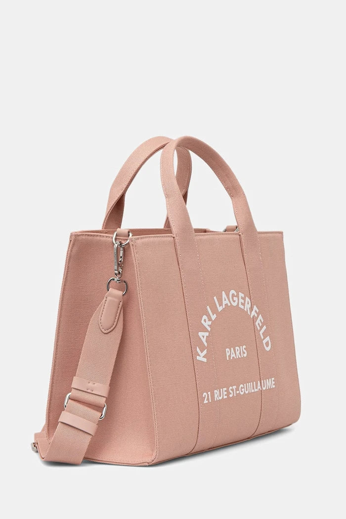 Karl Lagerfeld kadın pamuk tote çanta K/RSG