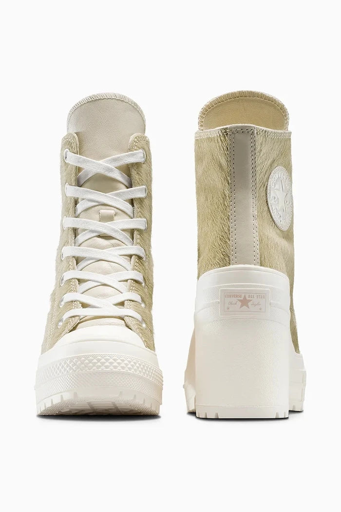 Високи кецове Converse Chuck 70 De Luxe Heel Pony Hair