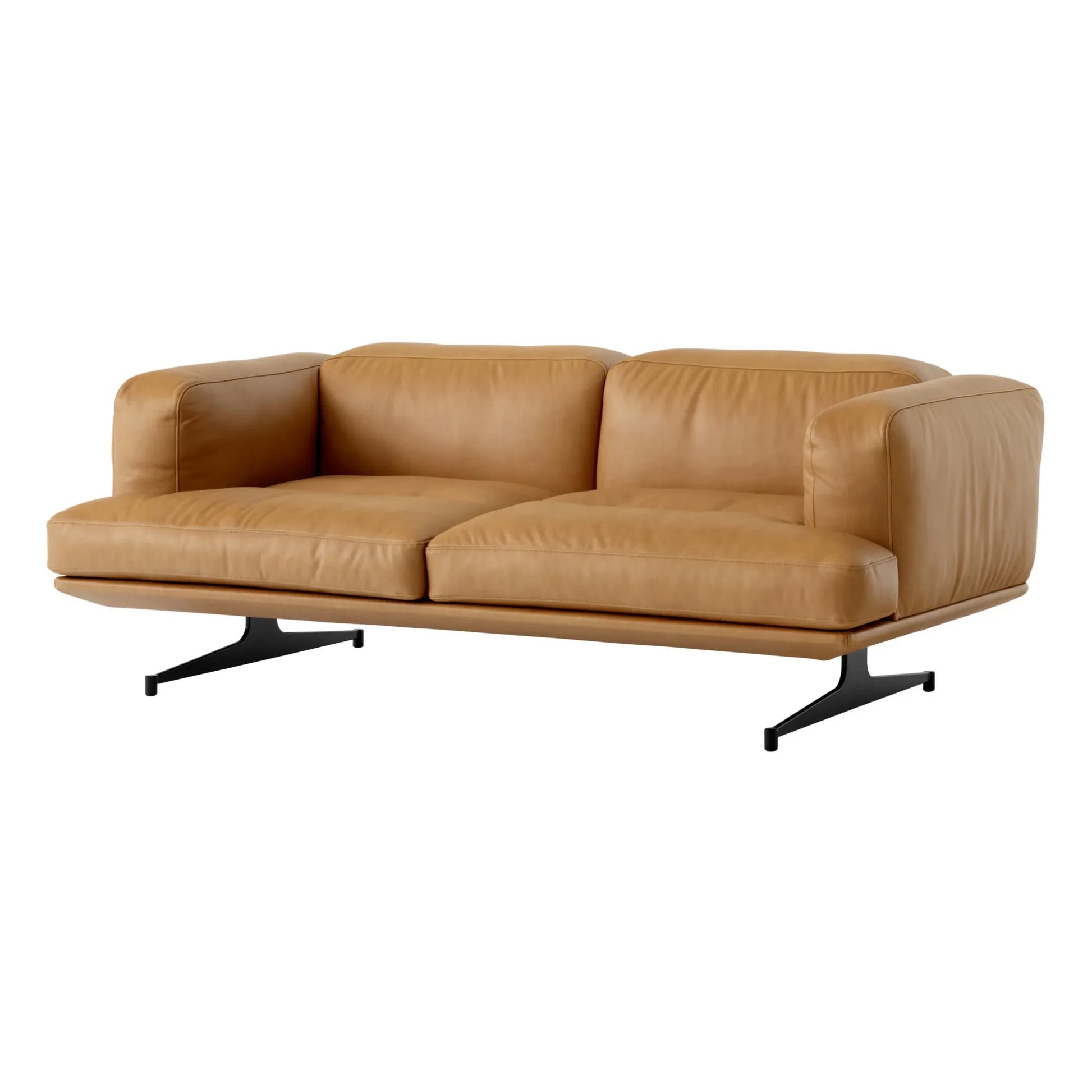 & Tradition - Inland AV22 sofa in fine leather | Cognac