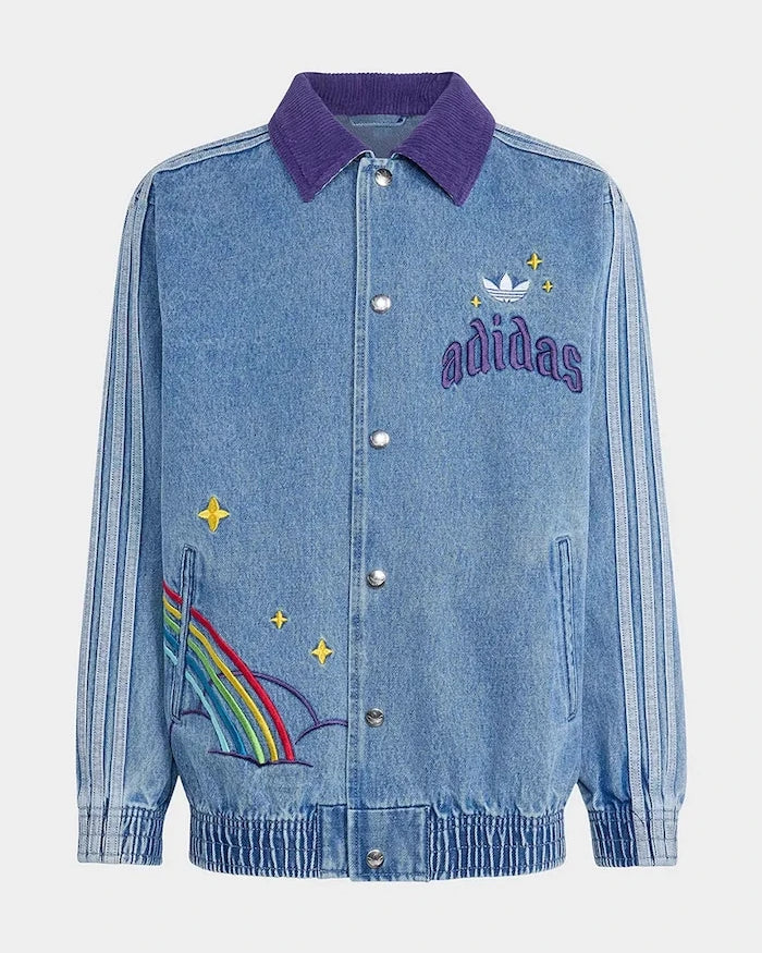 adidas Originals kız çocuklar için kot ceket
