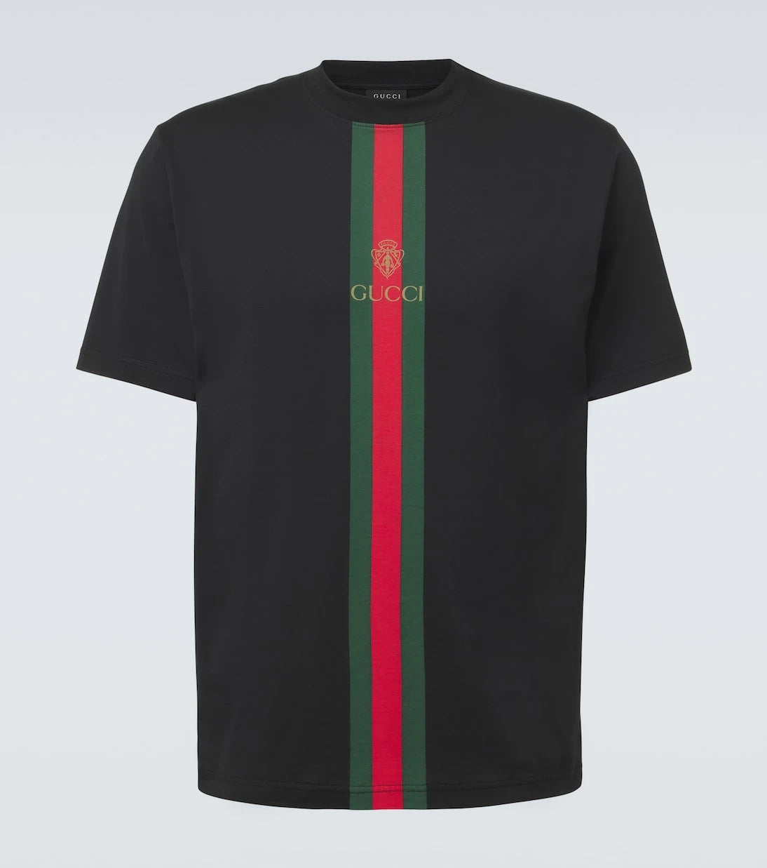 Gucci - Web Stripe cotton T-shirt
