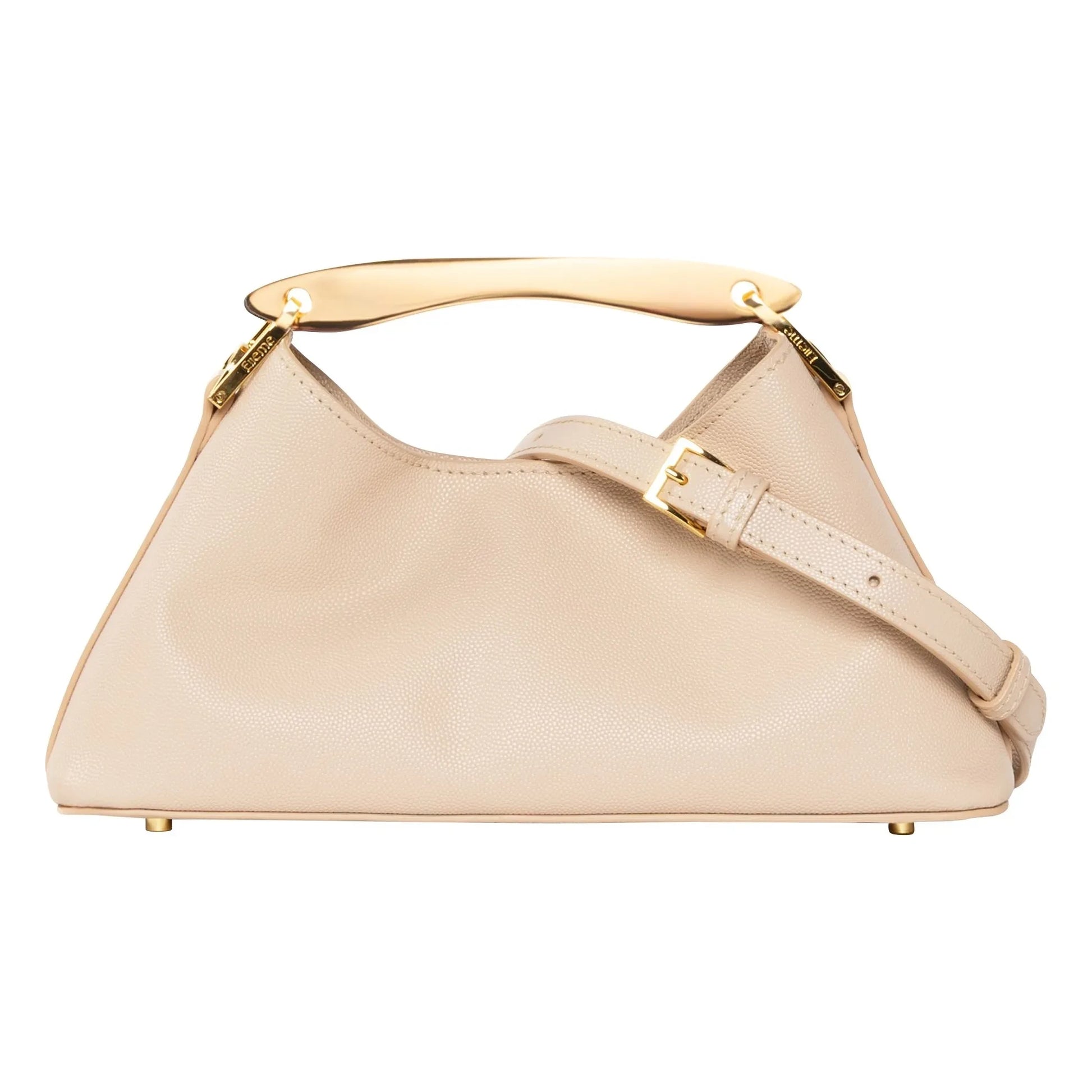 Elleme - Bag Mini Boomerang Caviar Leather | Nude