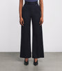 Vivienne Westwood Navy Lauren Wide-Leg Tailored Trousers