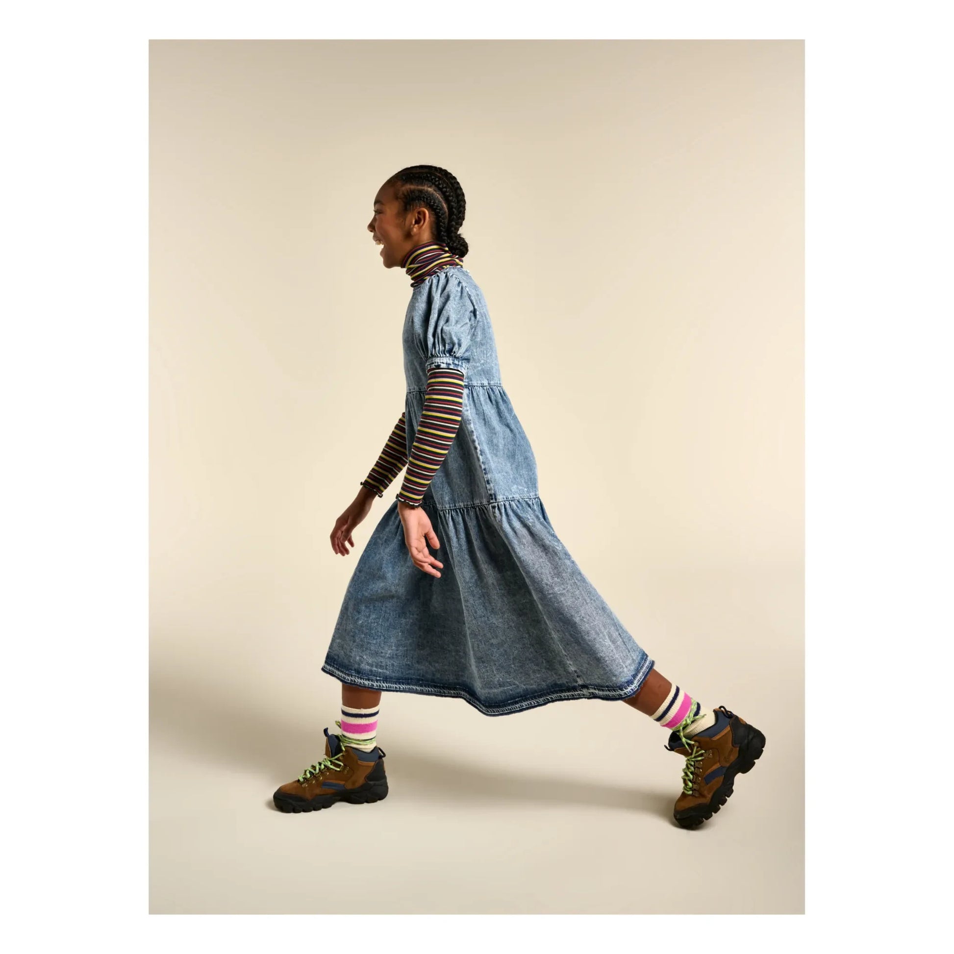 Bellerose - Atomic Jean dress | Denim bleached