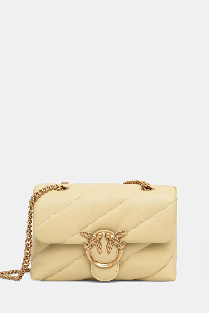 Pinko kadın deri crossbody çanta