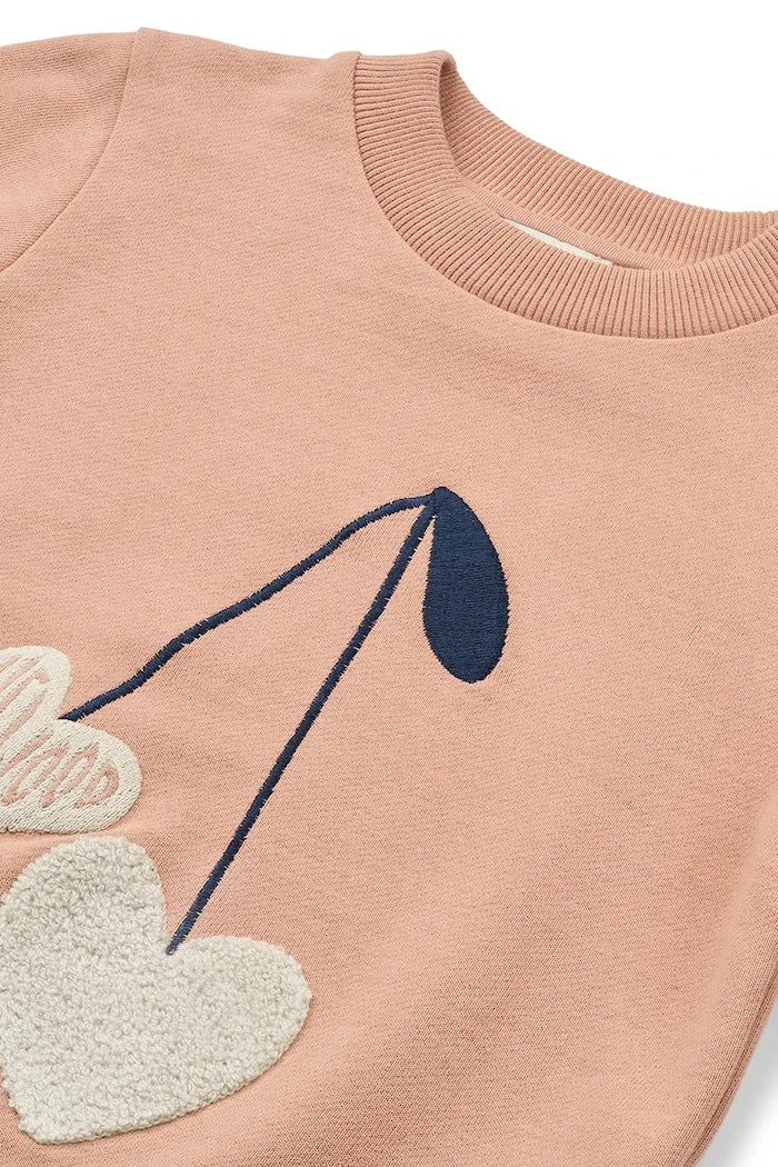 Детски памучен суичър Liewood Thora Placement Sweatshirt
