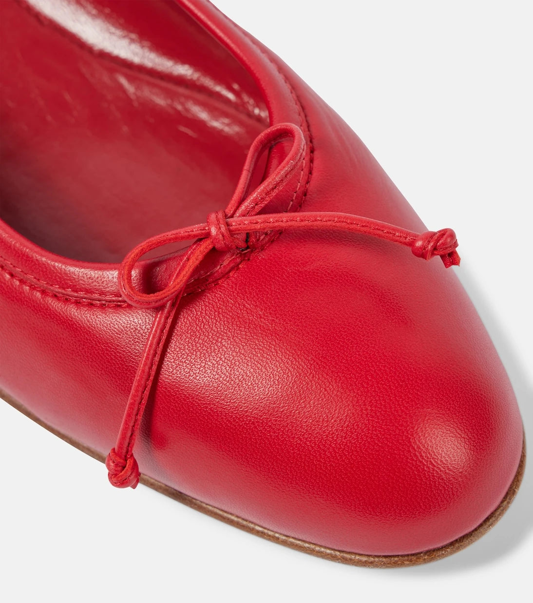 Manolo Blahnik - Veralli Verona leather ballet flats