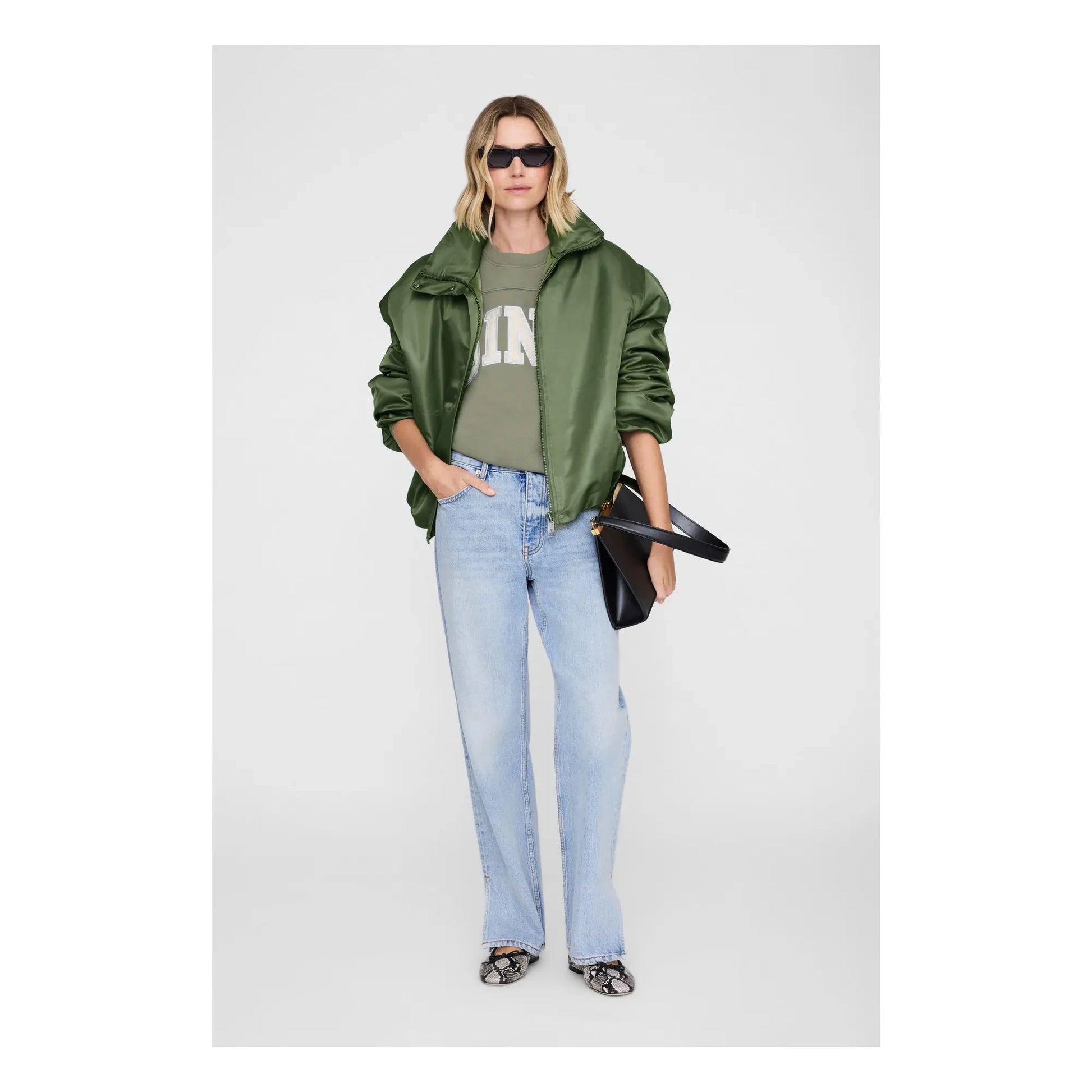 Anine Bing - Trenton Bing sweatshirt | Olive green