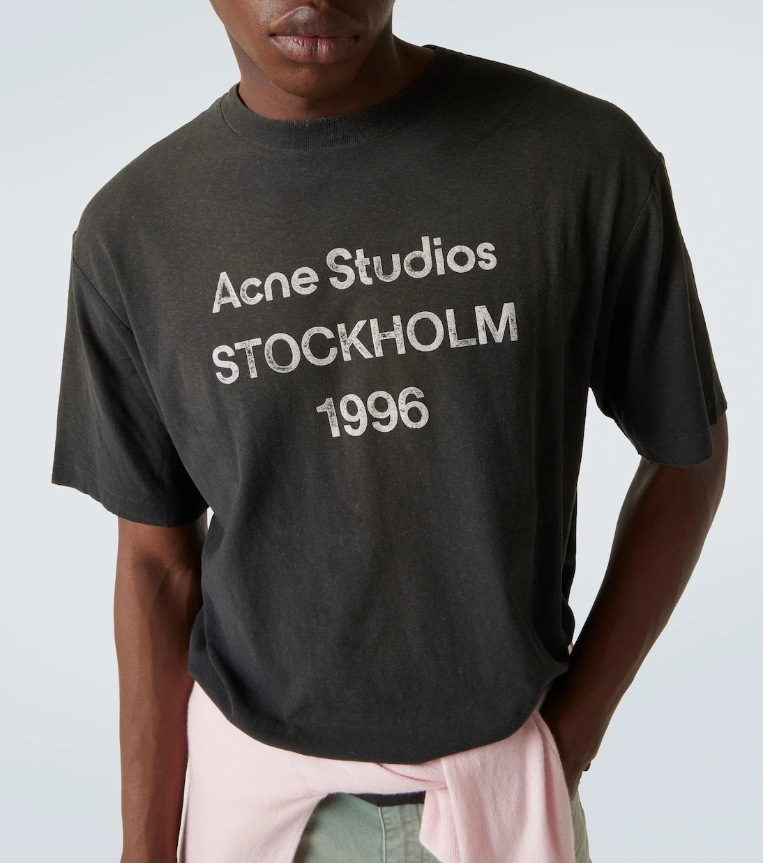 Acne Studios - Logo-print cotton-blend T-shirt