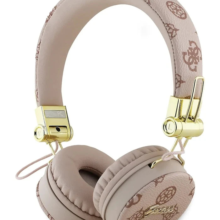 Безжични слушалки за уши Guess Peony Script Round Shape