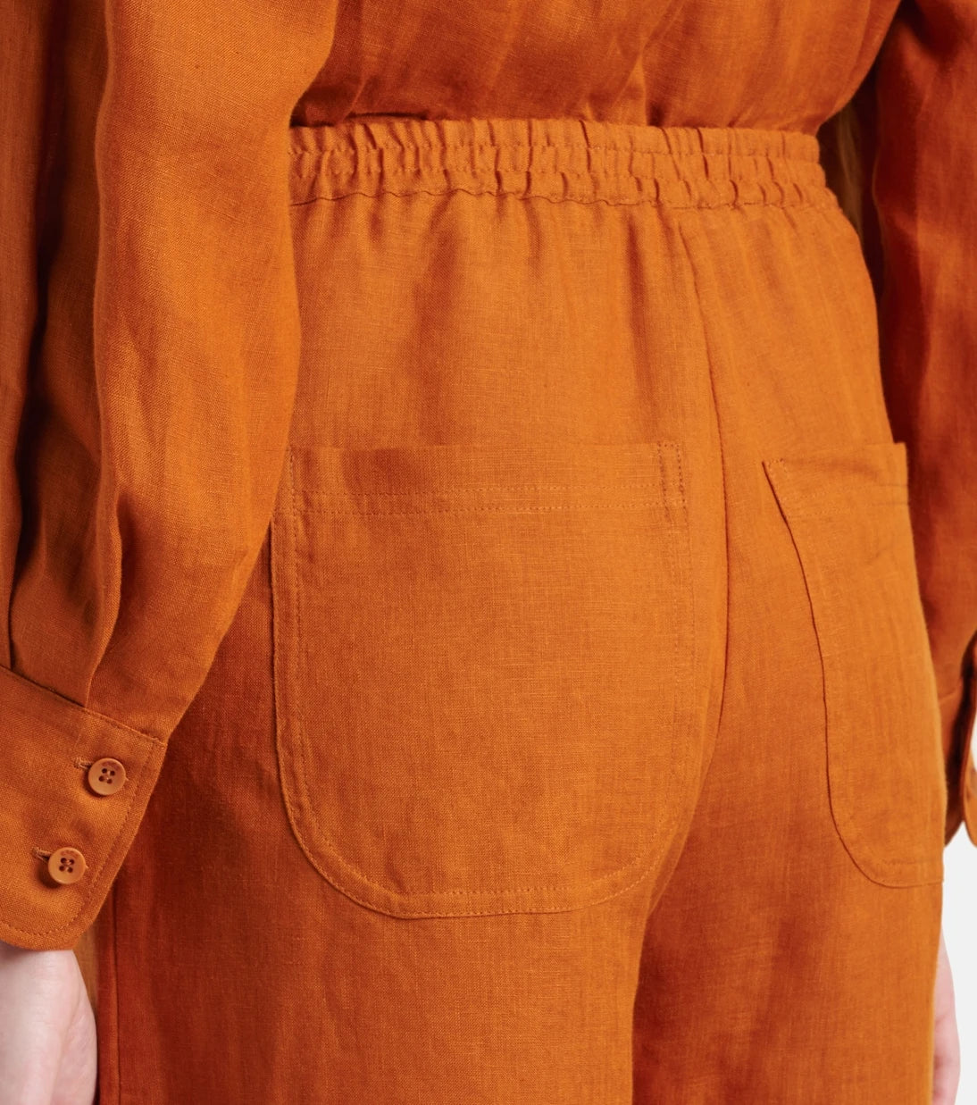 Eres - Select linen wide-leg pants