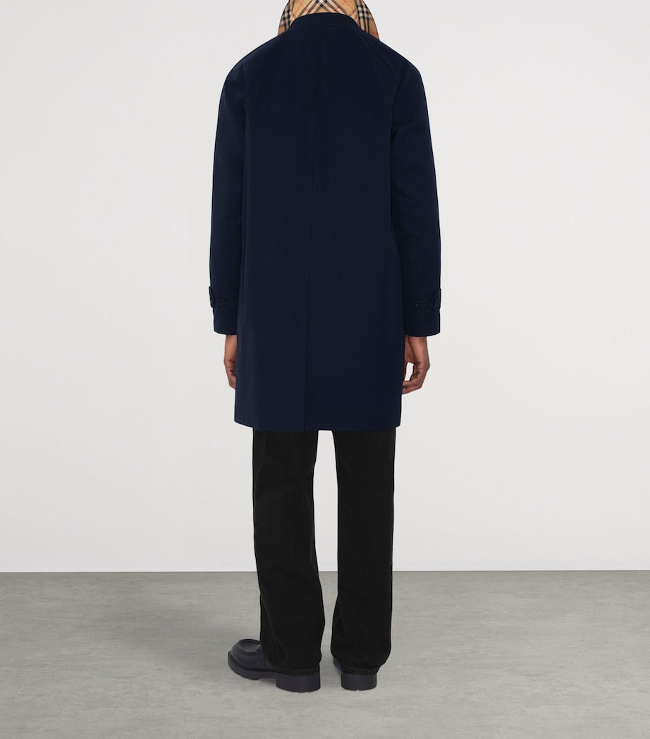 Blue Mid-Length Camden Heritage Car Coat