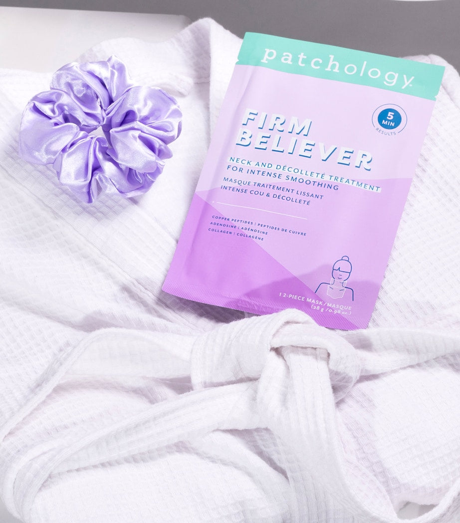 Patchology Firm Believer Neck & Décolleté Treatment for Intense Smoothing 2-Piece Mask