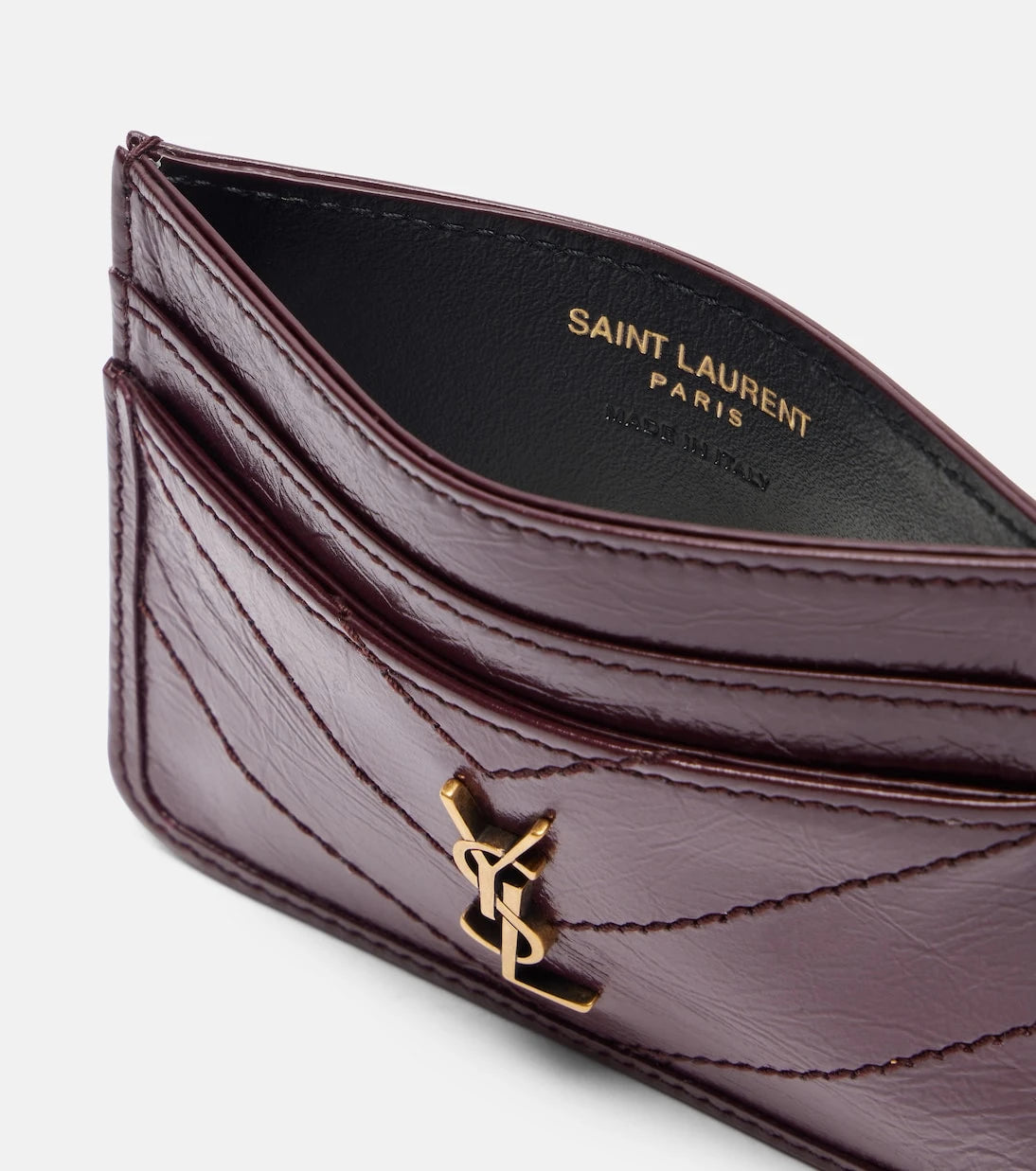 Saint Laurent - Niki leather card holder