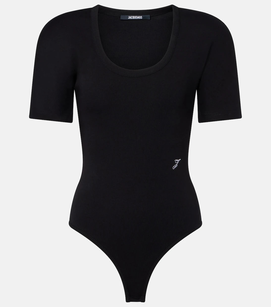 Jacquemus - Embroidered cotton bodysuit
