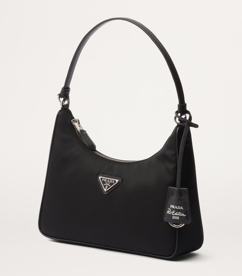Black Re-Nylon Re-Edition 2005 Shoulder Bag