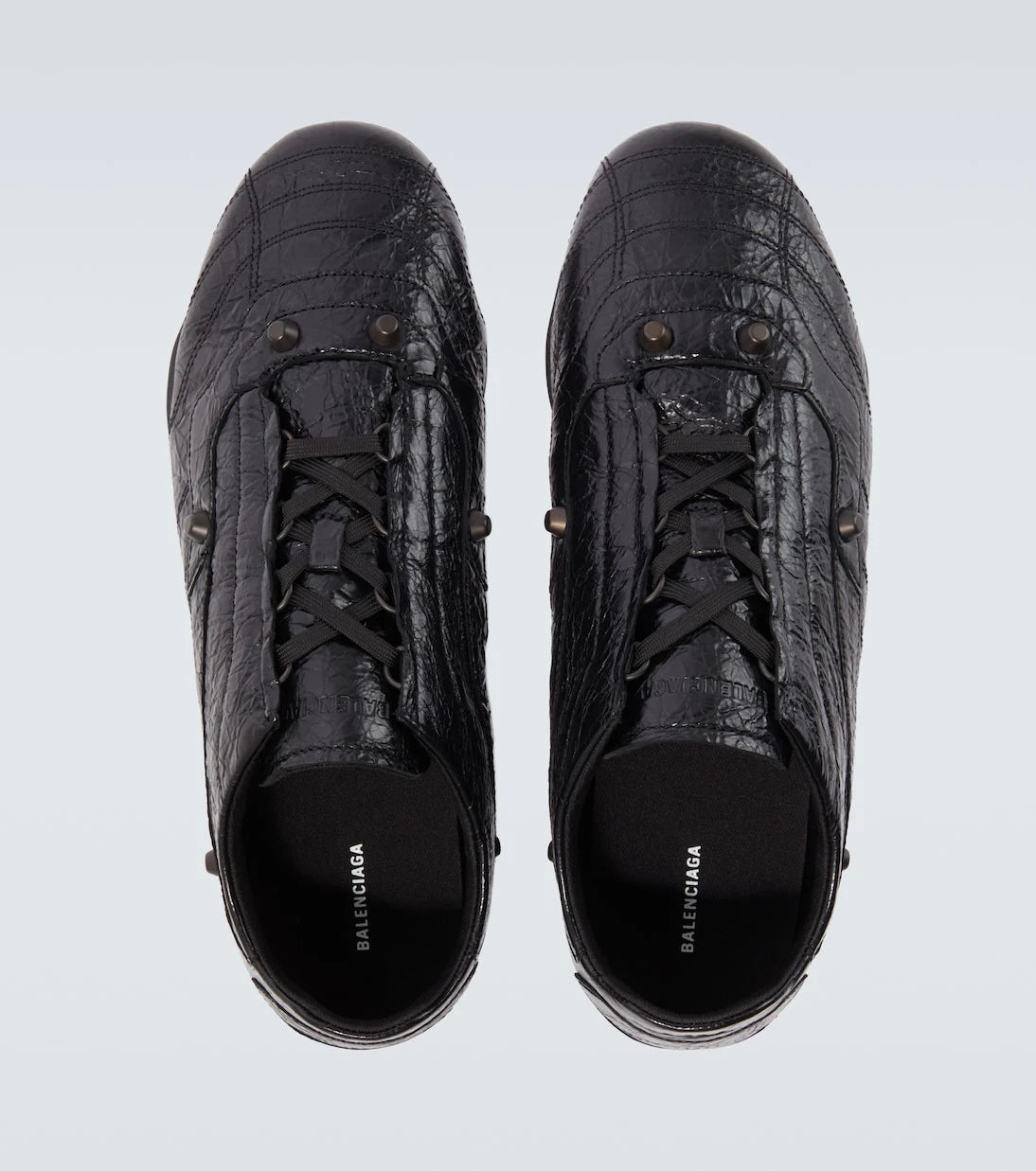 Balenciaga - City studded leather sneakers