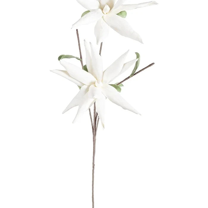 Изкуствено цвете Bizzotto White Aloe Chinesis