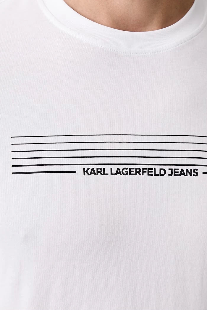Karl Lagerfeld Jeans erkek pamuklu tişört