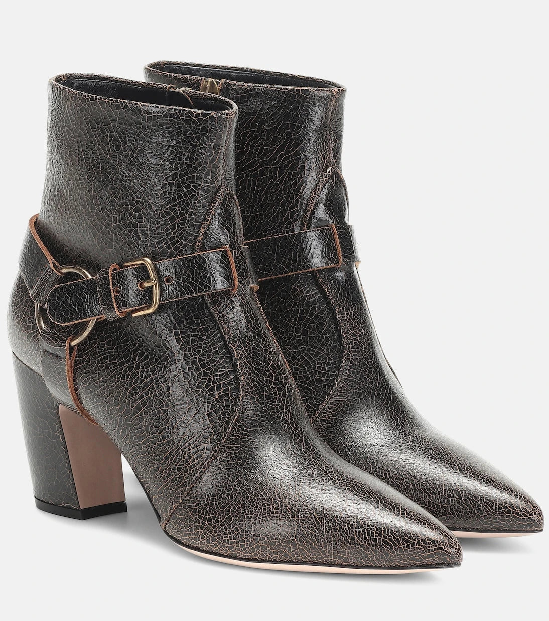 Miu Miu - Leather ankle boots