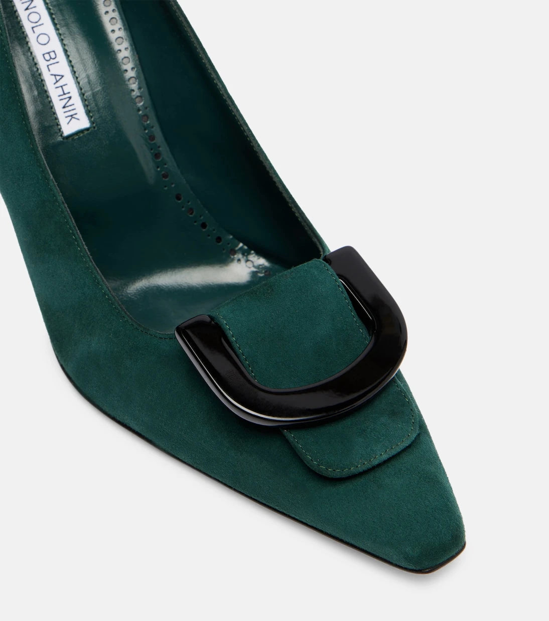Manolo Blahnik - Beti 105 suede pumps