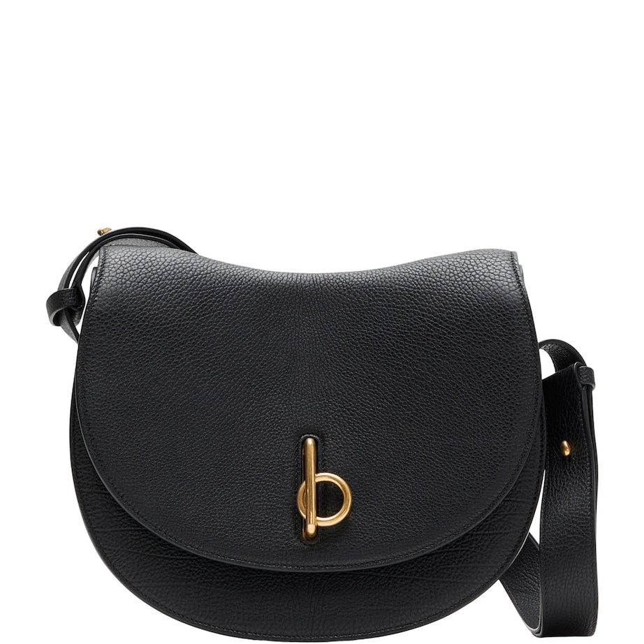 Black Leather Rocking Horse Bag