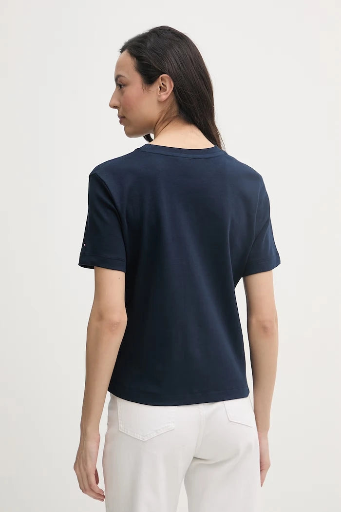 Tommy Hilfiger kadın pamuklu tişört SUMMER