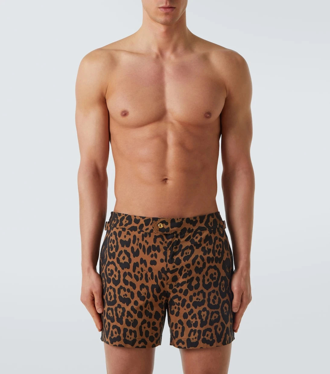 Tom Ford - Leopard-print swim trunks
