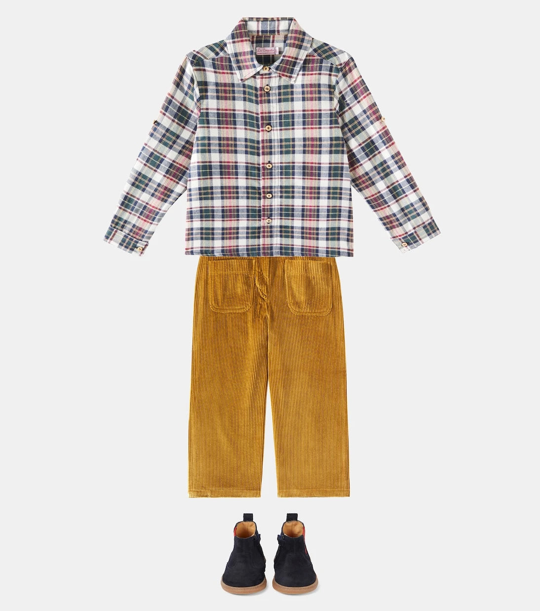 La Coqueta - Nico plaid cotton shirt