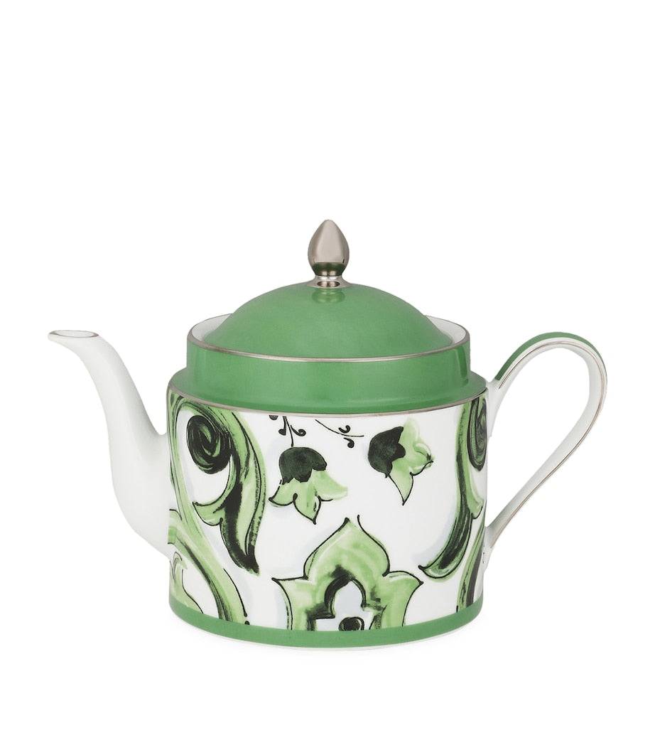 Dolce & Gabbana Casa Porcelain Majolica Teapot (18.5cm)