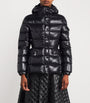 Moncler Black Down Hooded Barante Jacket